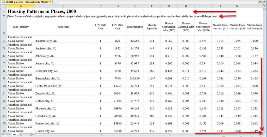 Excel Spreadsheet Database 1