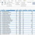 Excel Spreadsheet Database