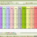 Excel Spreadsheet For Bills Template