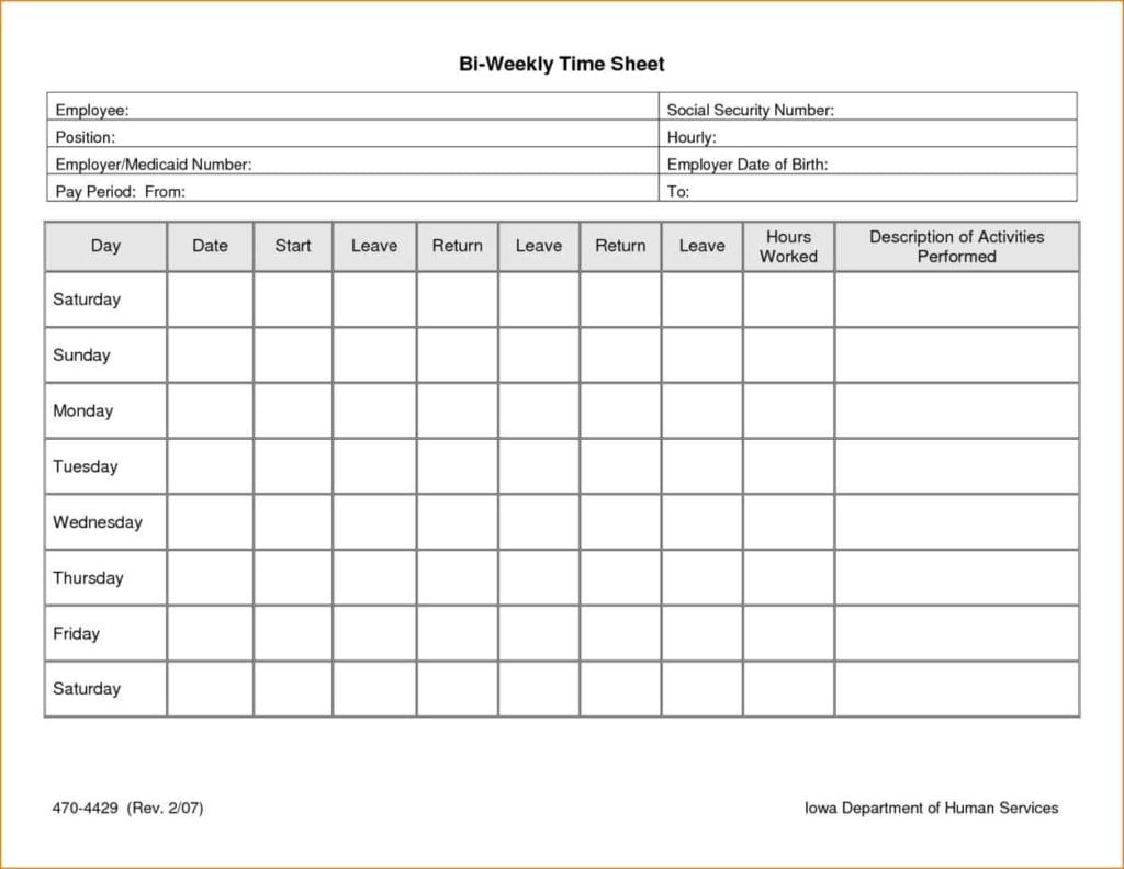 Excel Spreadsheet For Budgeting