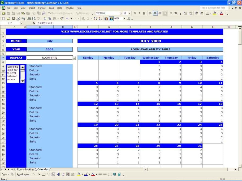 Excel Spreadsheet For Restaurant Sales