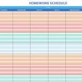 Excel Spreadsheet For Scheduling