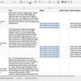 Excel Spreadsheet Schedule Template