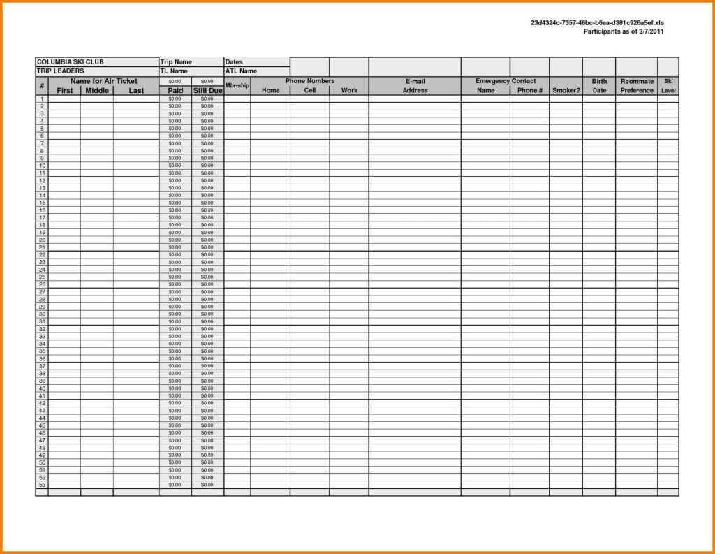 Excel Spreadsheets Templates For Small Business