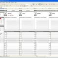 Excel Template Weekly Schedule
