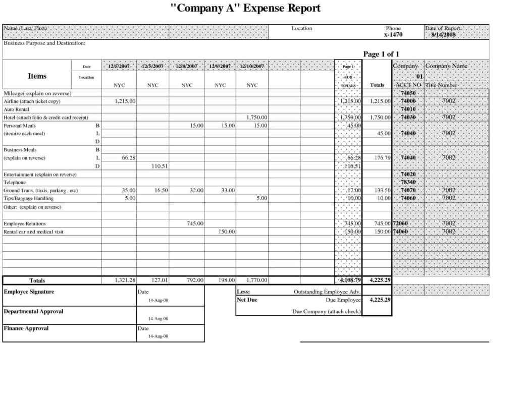 Excel Templates For Small Business Bookkeeping