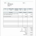 Excel Templates Invoice