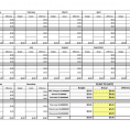 Expense Tracking Spreadsheet Template