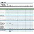 Financial Budget Planner Spreadsheet