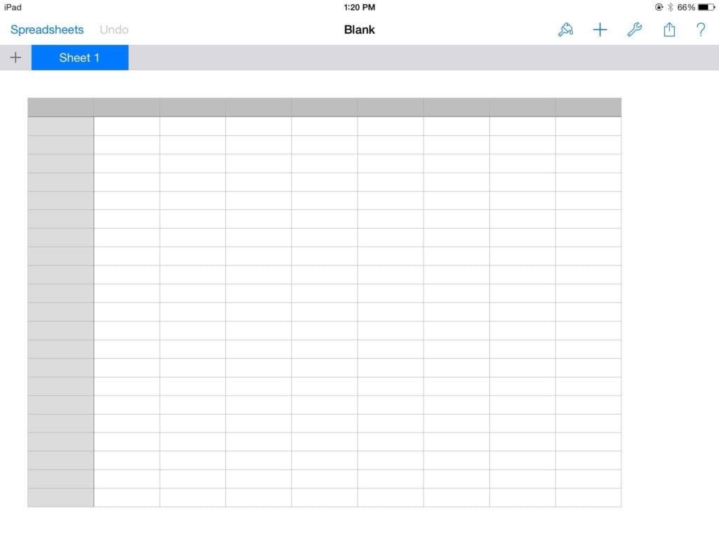 Free Blank Excel Spreadsheet Templates 1 1