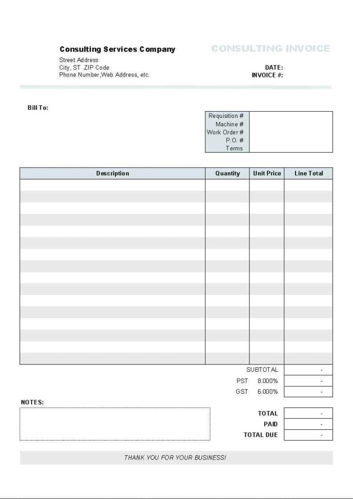 Free Blank Spreadsheet Templates