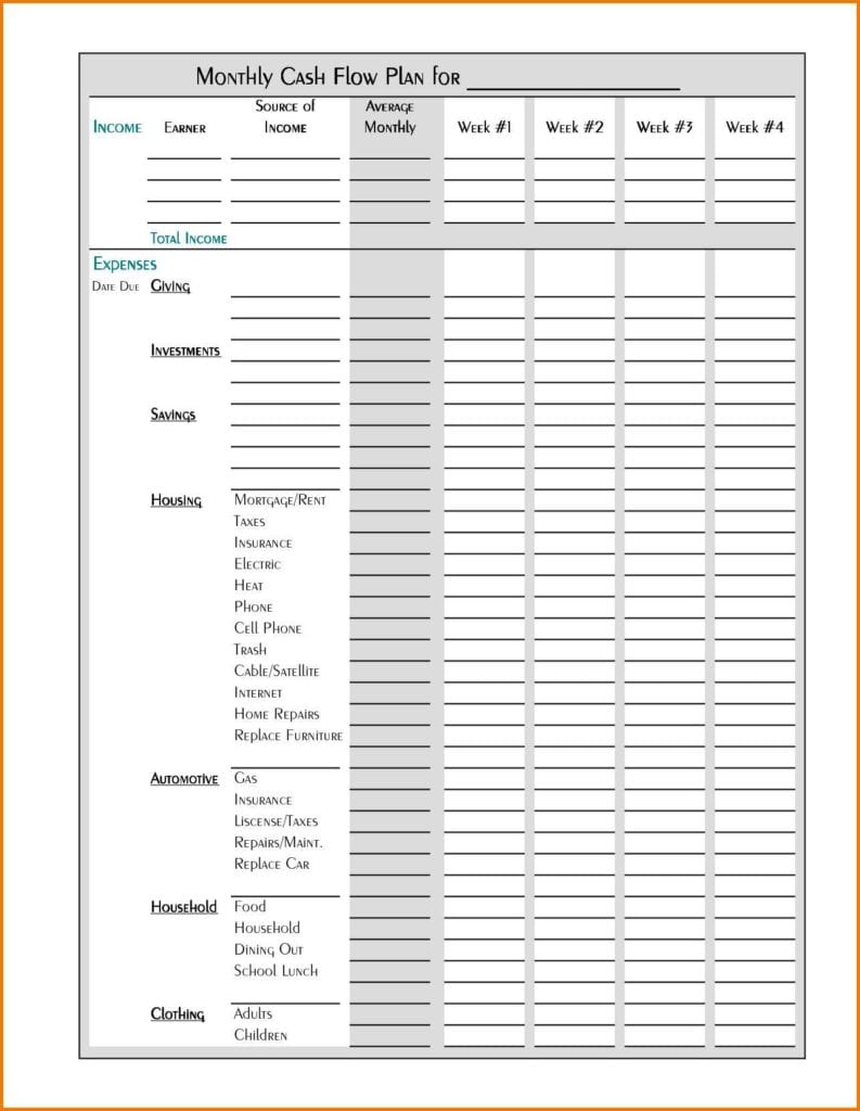 Free Budget Spreadsheet Templates 1