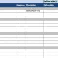 Free Excel Spreadsheet Templates For Project Management 1