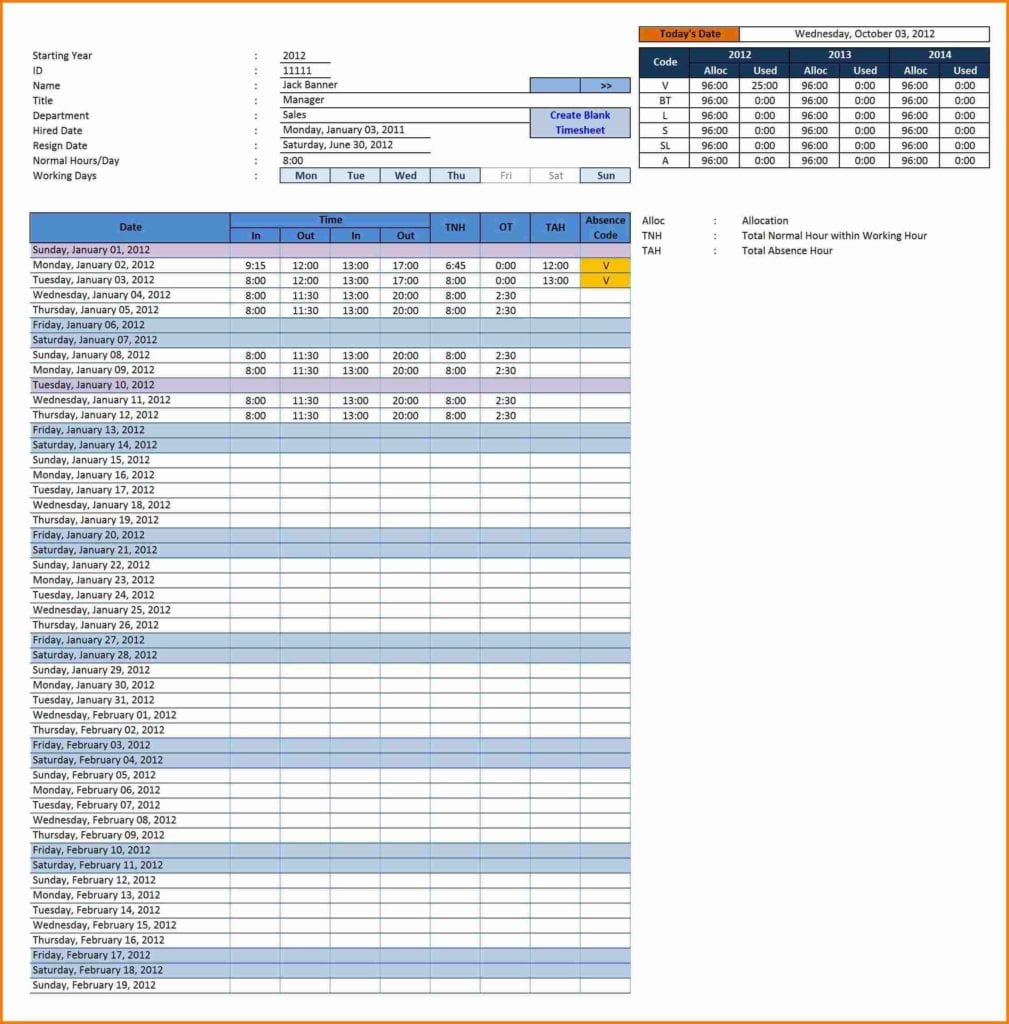 Google Spreadsheet Template Calendar