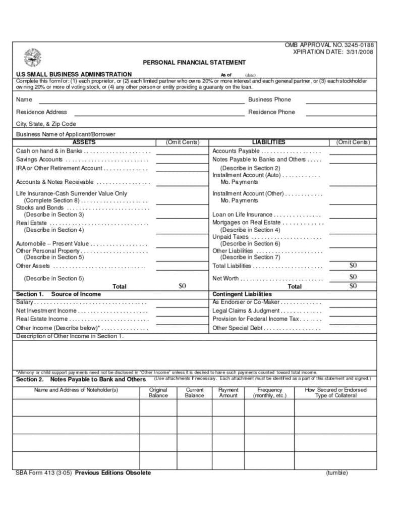 Gross Profit Spreadsheet Template