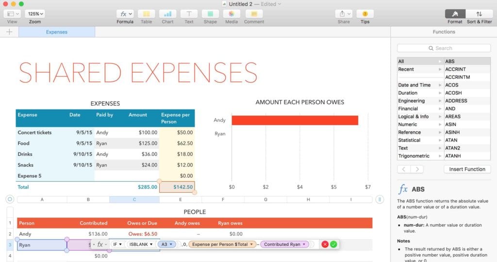 How To Make A Budget Sheet1