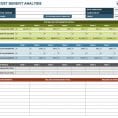 How To Make A Cost Analysis Spreadsheet