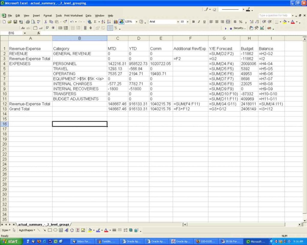 How To Set Spreadsheets