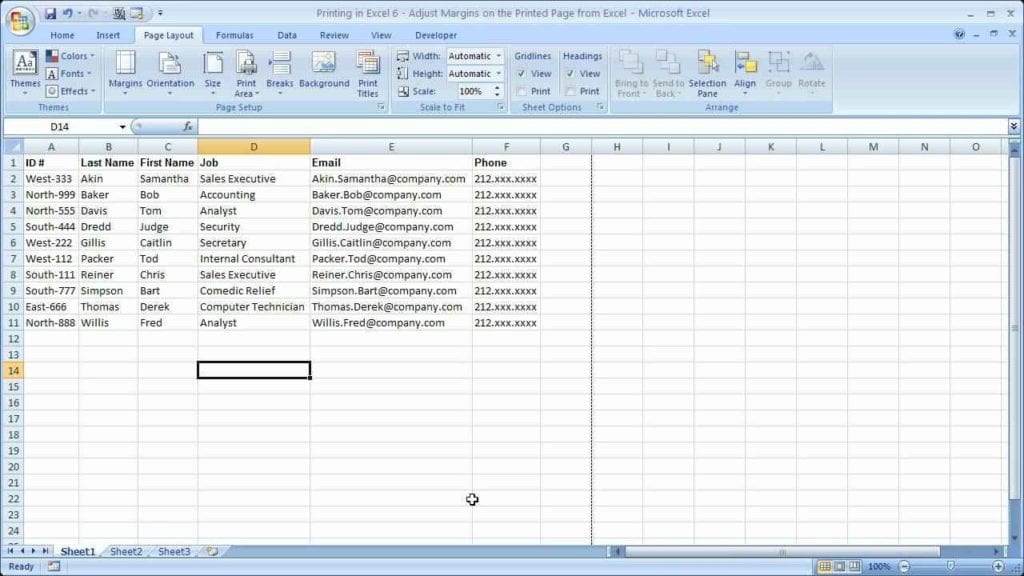 How To Set Up Spreadsheet For Business