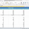 How To Setup A Spreadsheet