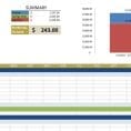 Income And Expense Tracking Spreadsheet Template