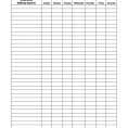 Income And Expenses Spreadsheet Template For Small Business