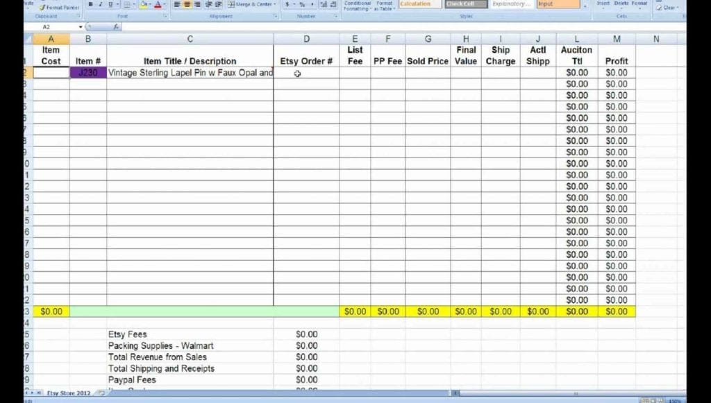 Inventory Management Excel Template1