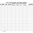 Inventory Sheet Template Free Download 1
