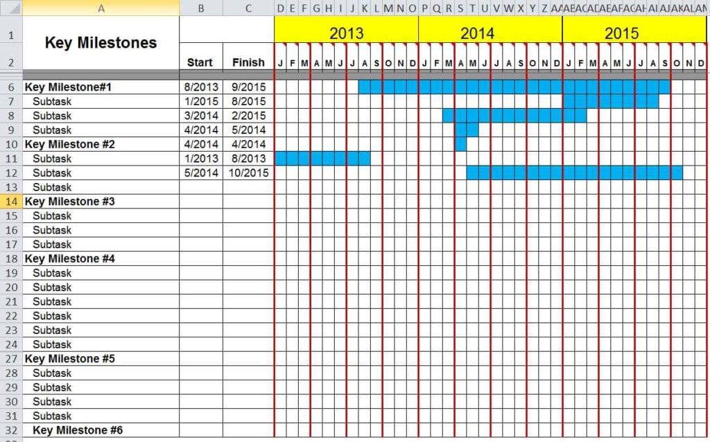 Microsoft Excel Balance Sheet Templates