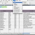 Microsoft Excel Calendar Template 1