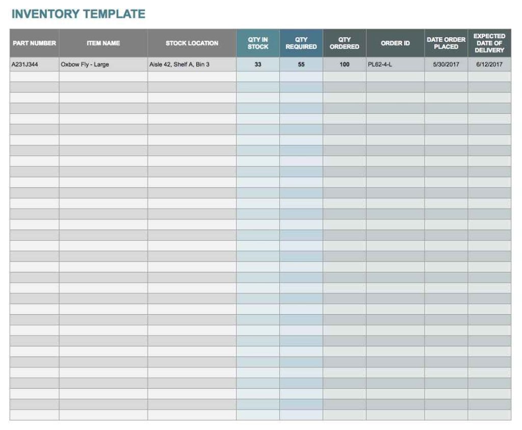 microsoft excel template