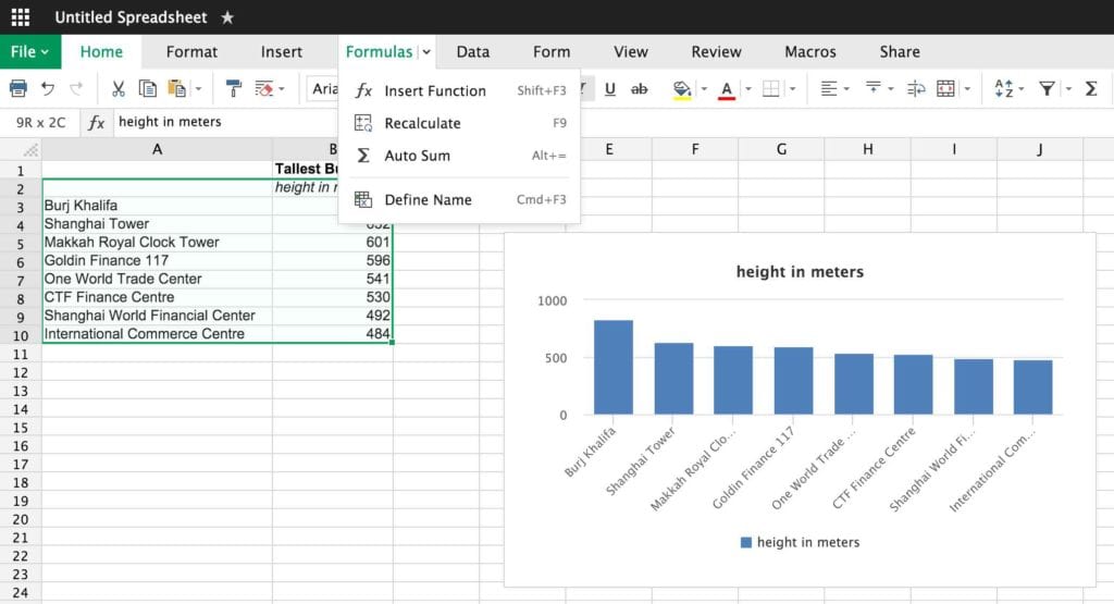 Microsoft Excel Workshops