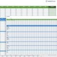 Monthly Budget Spreadsheet Template 2