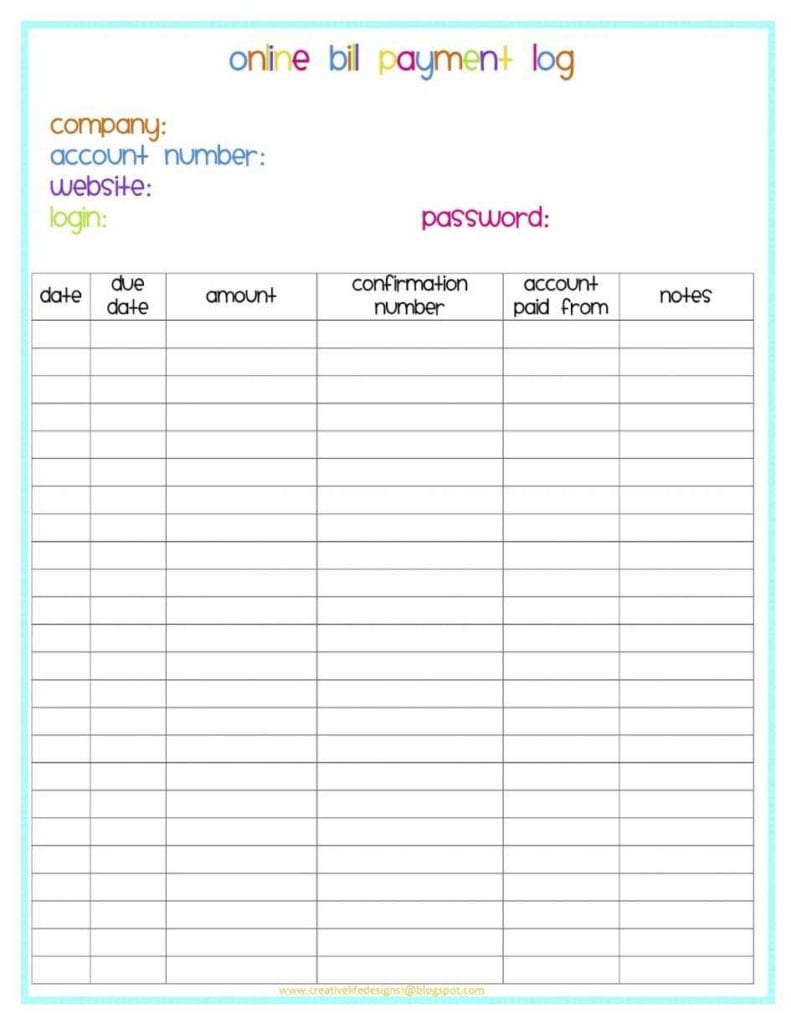 Monthly Expense Excel Template