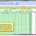 monthly expenses excel template