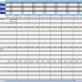 Monthly Finance Spreadsheet