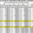 Mortgage Loan Comparison Excel Spreadsheet