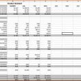 personal financial budget excel worksheet