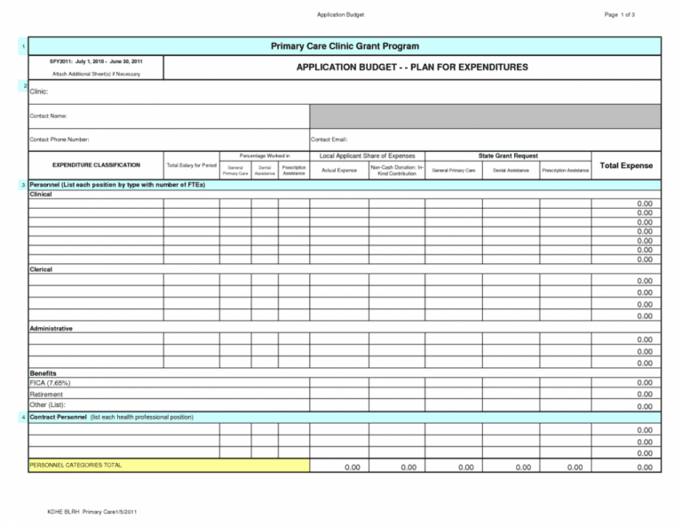 Personal Financial Statement Spreadsheet Template1 —