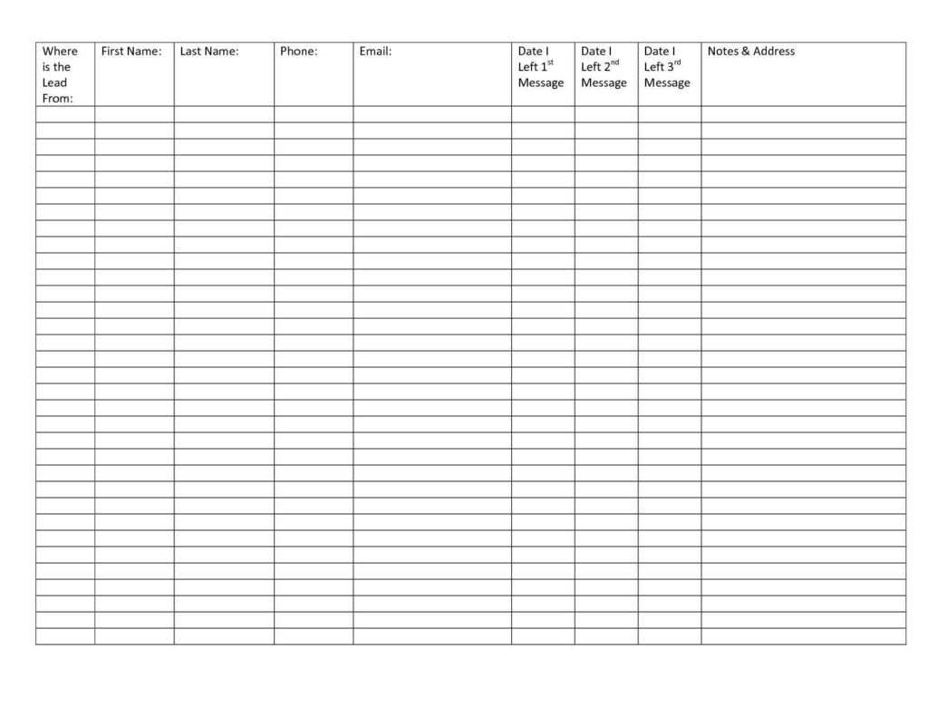 Printable Blank Excel Spreadsheet Templates1 Excelxo Com Gambaran