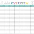 Printable Inventory Spreadsheet
