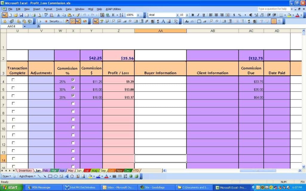 profit and loss spreadsheet template free excelxo com