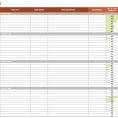 Project Management Spreadsheet Template