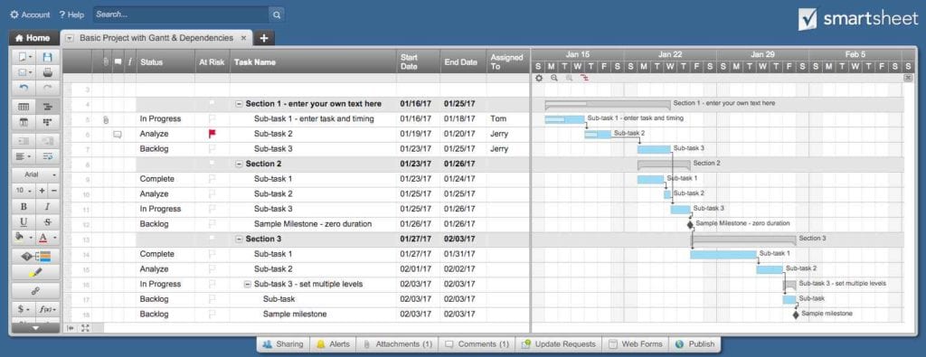 project management spreadsheet template google docs 1 excelxo com