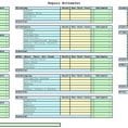 Rental Property Spreadsheet Template