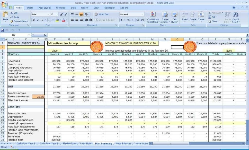 Sales Forecast Excel Templates1