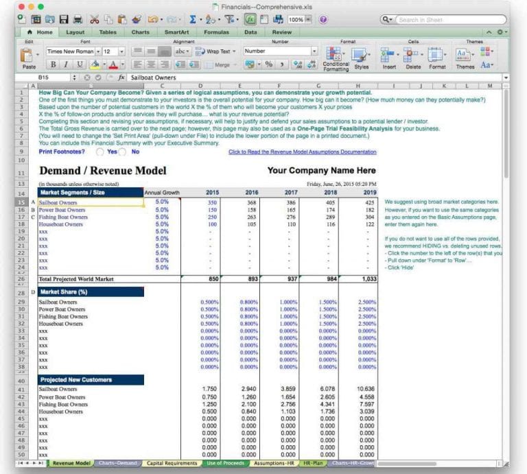 forecast personal budget template excel