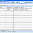 Sample Excel Budget Sheet