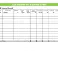 Sample Excel Budget Spreadsheet