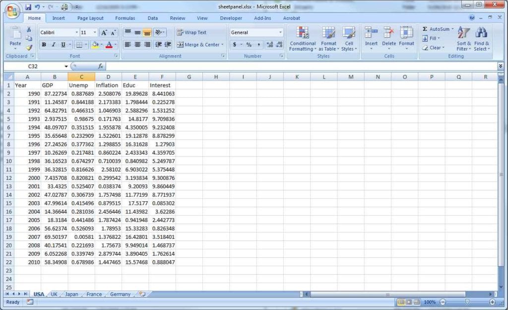Sample Excel Data For Practice